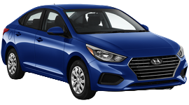 HYUNDAI ACCENT BLUE